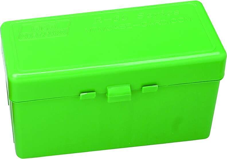 Misc. Accessories MTM Case Gard Ready Series MTM AMMO BOX 60 RD FLIP-TOP 270 WIN 30-06 25-06 GREEN